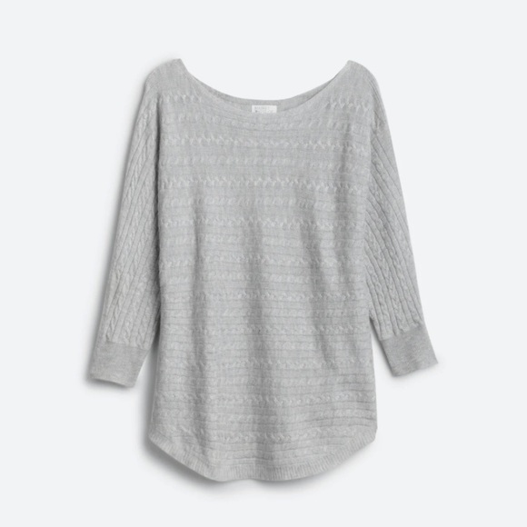 Market and Spruce Reviera Cable Knit Dolman - Picture 5 of 8